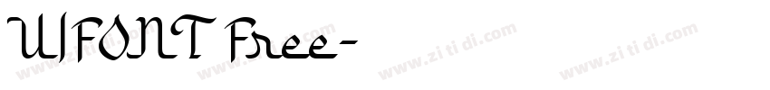 UIFONT Free字体转换